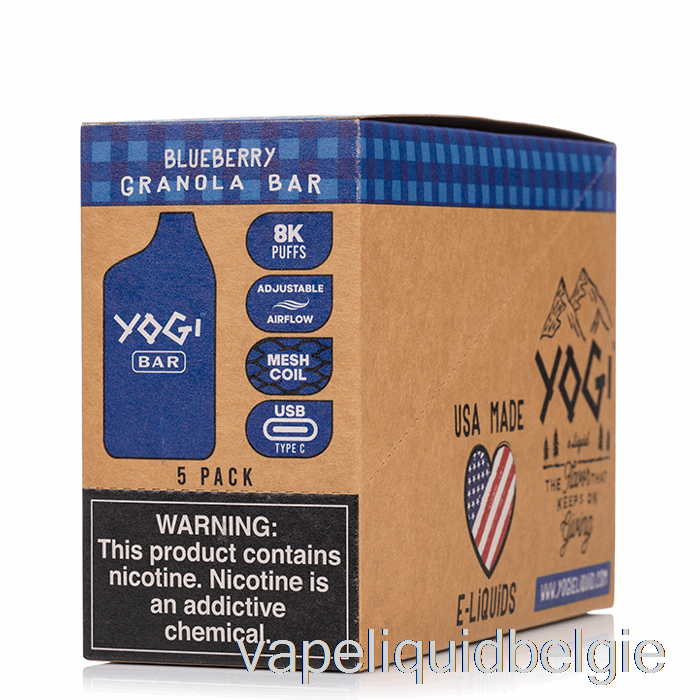 Vape Smaken [5-pack] Yogi Bar 8000 Wegwerp
